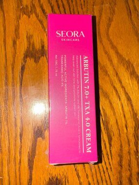 NEW Seora Arbutin 7.0 + Tranexamic Acid TXA 4.0 Cream, SEORA Expires April 2029